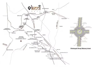 Keni City Upper Kharghar Location Map