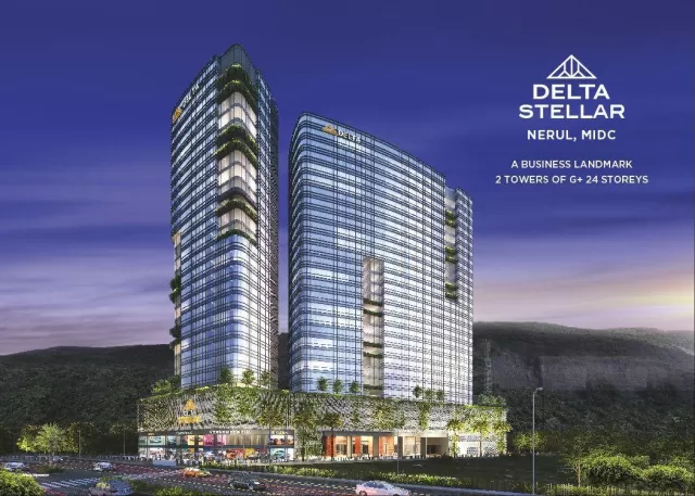 Delta Stellar Commercial Offices in Juinagar, Navi Mumbai