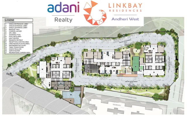 Adani Linkbay Residences Andheri Master Plan