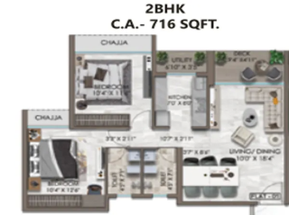 Kamdhenu Pinnacle Nerul floor plan