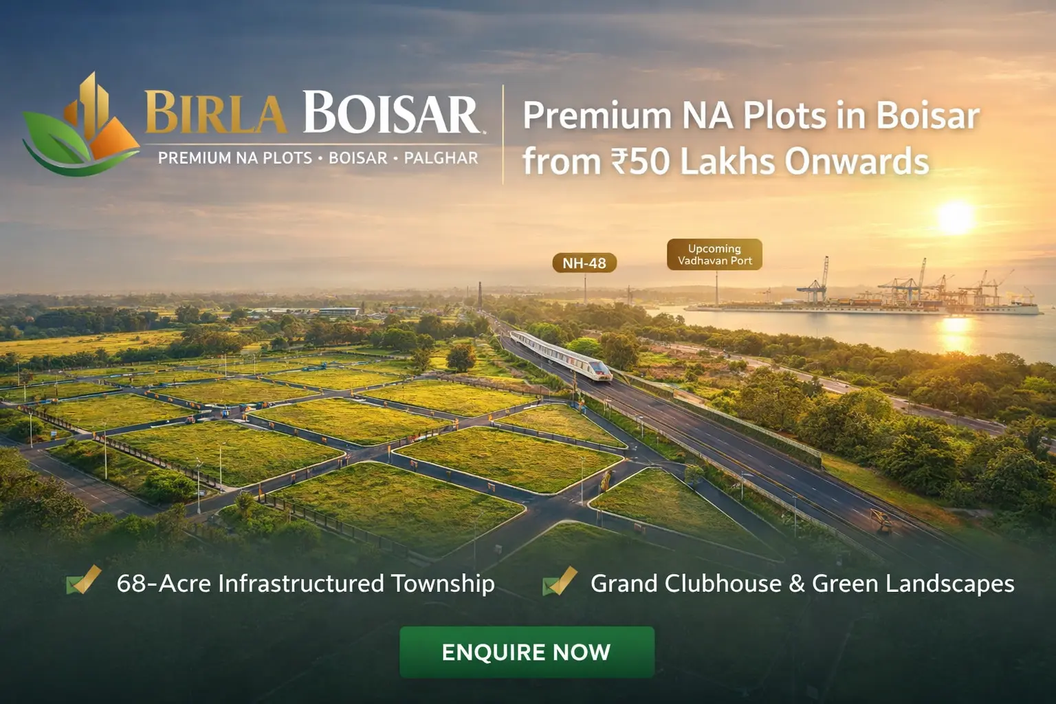 Birla Plots Boisar virtual tour