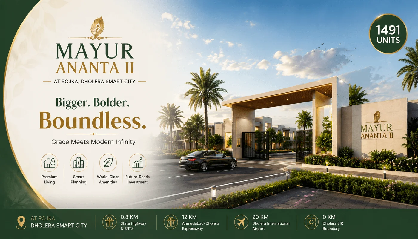 Mayur Ananta II Dholera virtual tour