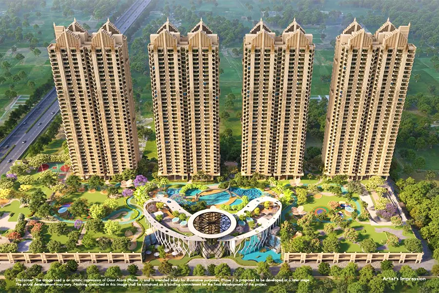 Gaur Alaris Sector 22D Yamuna Expressway virtual tour
