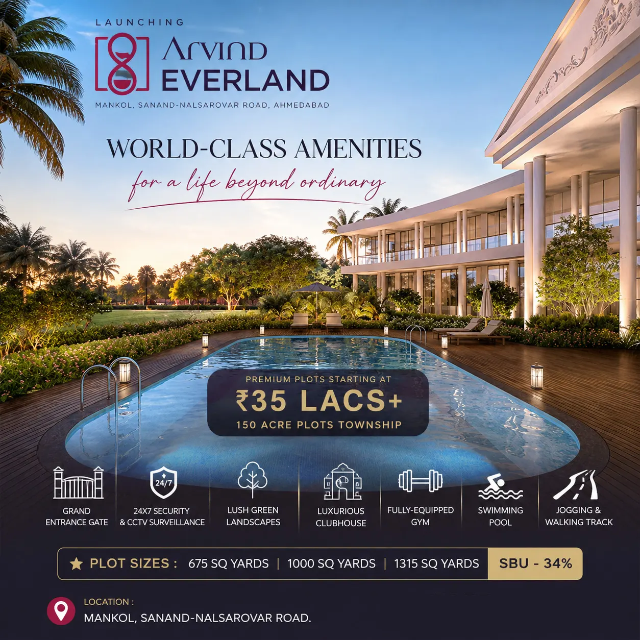 Arvind Everland  Mankol Ahmedabad virtual tour