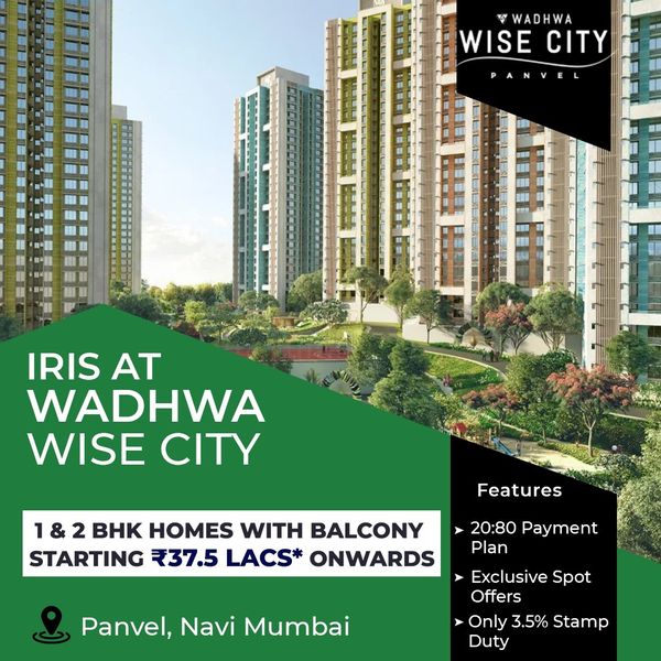 Wadhwa Wise City 1/2 BHK Apartments & Studios in Panvel   