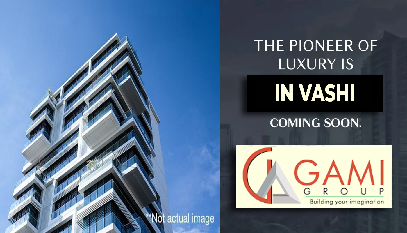 1.5/2/3 BHK Flats by Gami Group Gami Vashi Jade New Launch at Vashi