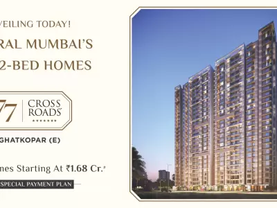 77 crossroads ghatkopar lnt realty