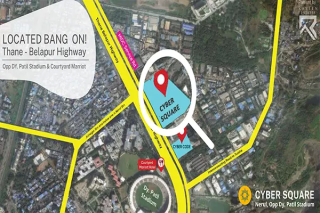 Greenscape Cyber Square Nerul Location Map