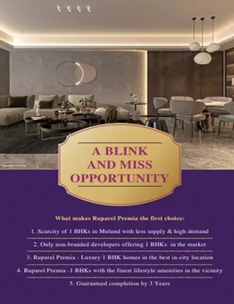 Ruparel Mulund West at Mumbai City
