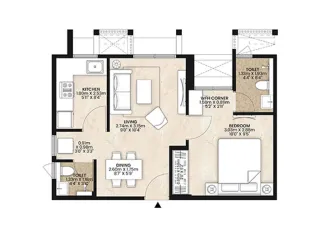 Mahindra Good Life Kalyan floor plan
