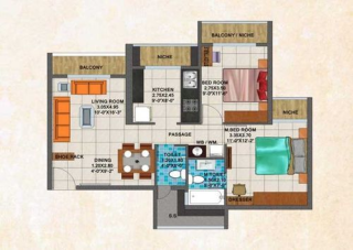 Arihant Galenia Panvel floor plan