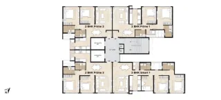 Sanpada Sector 18 New Launch Projects floor plan