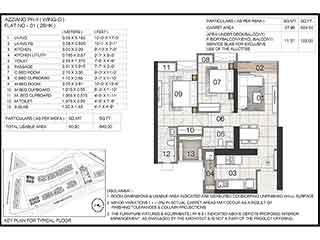 Rustomjee Urbania floor plan