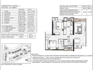 Rustomjee Urbania floor plan