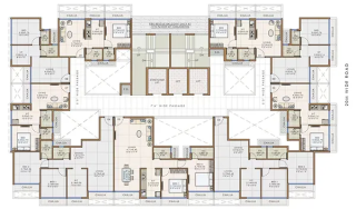 Precious Krishna Hills Pushpak Nagar floor plan