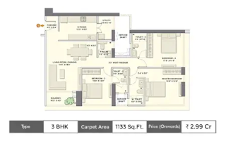 Adani Codename Lit Thane floor plan