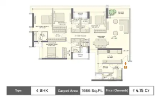 Adani Codename Lit Thane floor plan