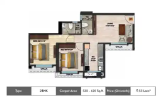 Mantram Solacia Panvel floor plan