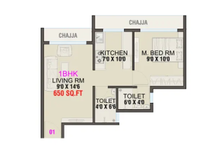 Max Homes City Panvel floor plan