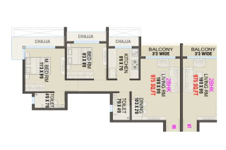 Max Homes City Panvel floor plan