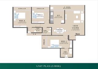 Satyam Swarnim Khanda Colony floor plan