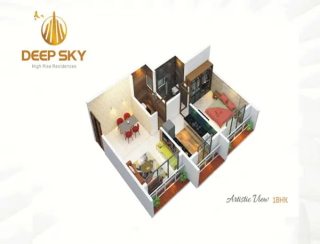 Deep Sky Vasai East floor plan