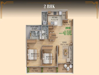 Trinetram Tatvam Pushpak Nagar floor plan
