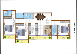 Landmark Lifestyle Pushpak Nagar floor plan