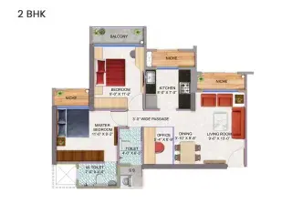 Arihant Galenia Panvel floor plan