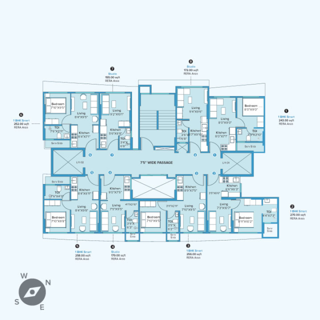 Marathon Neo Square Bhandup West floor plan