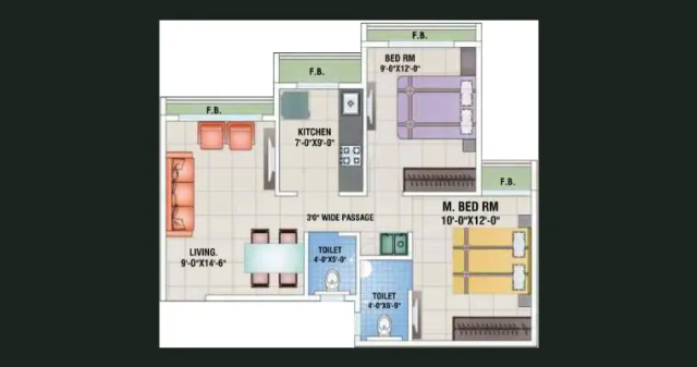 Arihant PureLife Khopoli floor plan