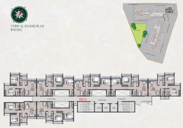 Gami Tiara Pisarve Taloja floor plan