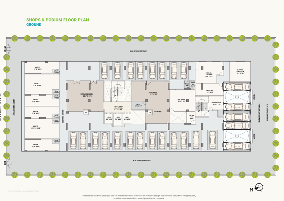 Tricity Bliss Ulwe floor plan