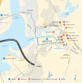 Kalpataru Park Riviera Panvel Location Map