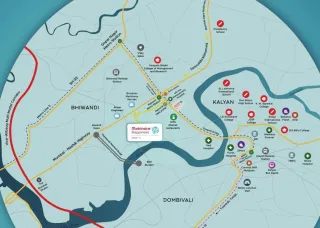 Mahindra Good Life Kalyan Location Map