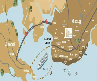Hoabl Chateau de Alibaug Location Map