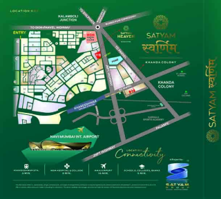 Satyam Swarnim Khanda Colony Location Map