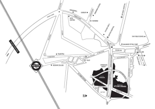 Rustomjee Urbania Location Map