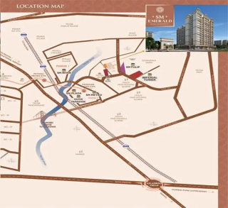 SM Emerald Taloja Location Map