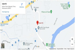 Verdant Vistas Rustomjee Majiwada Location Map