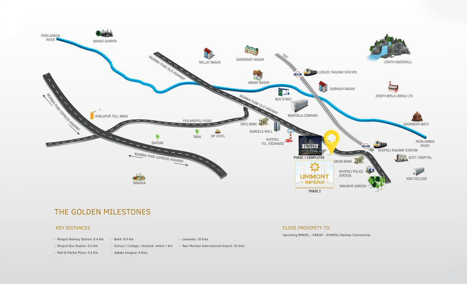 Sanpada Sector 18 New Launch Projects Location Map
