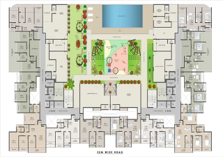 Satyam Swarnim Khanda Colony Master Plan
