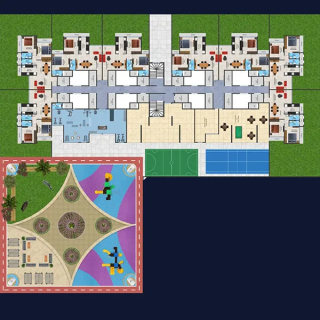 EV Homes 10 Marina Bay Vashi Master Plan