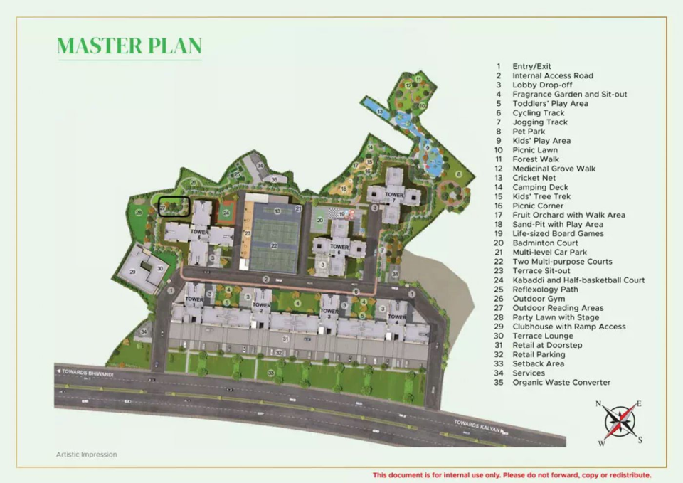 Mahindra Happinest Master Plan