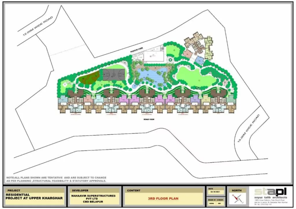 Maha Home Rush Mahaveer Upper Kharghar Master Plan