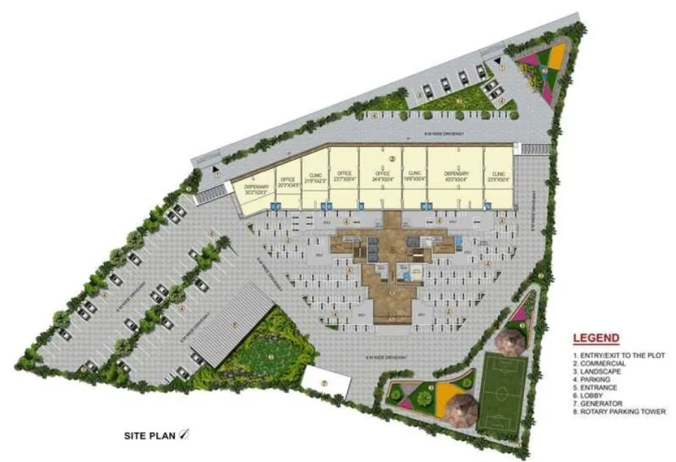 Raunak Fortuna Shilphata Master Plan