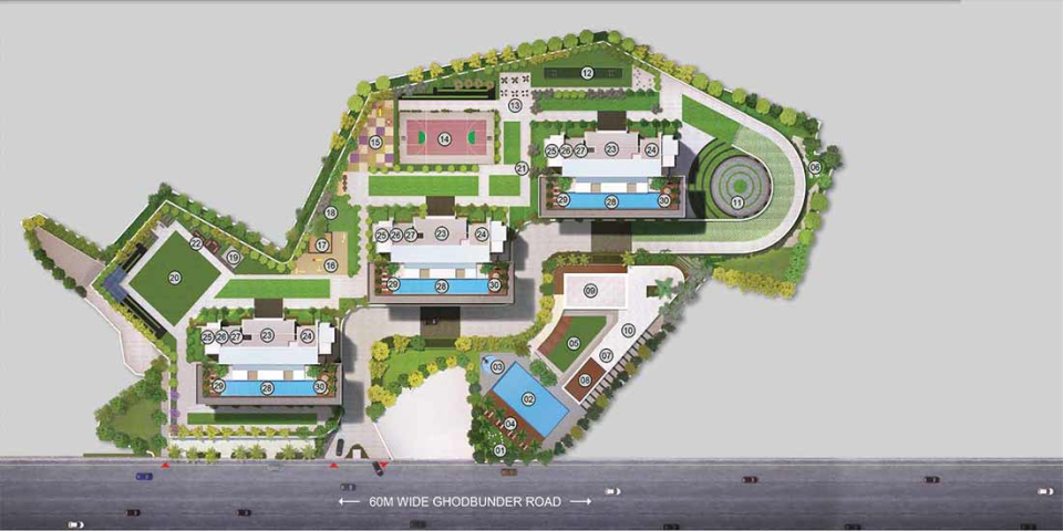 Godrej Bayview Vashi Master Plan