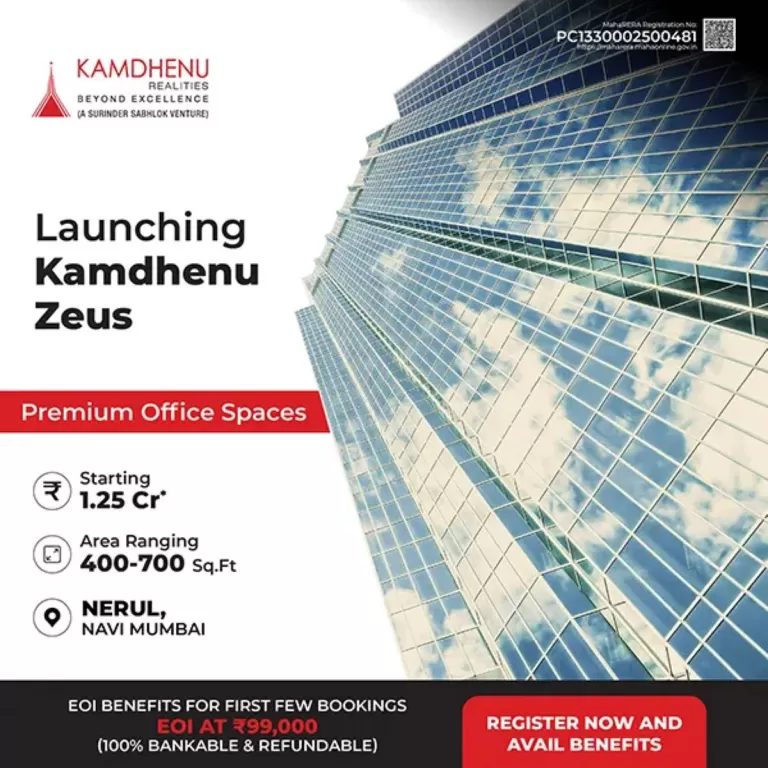 Kamdhenu Zeus Nerul: Is This The Ultimate Commercial Investment In Navi Mumbai in 2025?