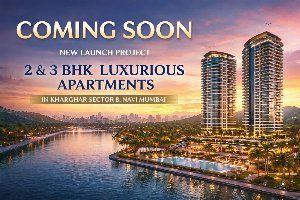 The Domus Waterfront Kharghar Sector 8 New Launch Soon