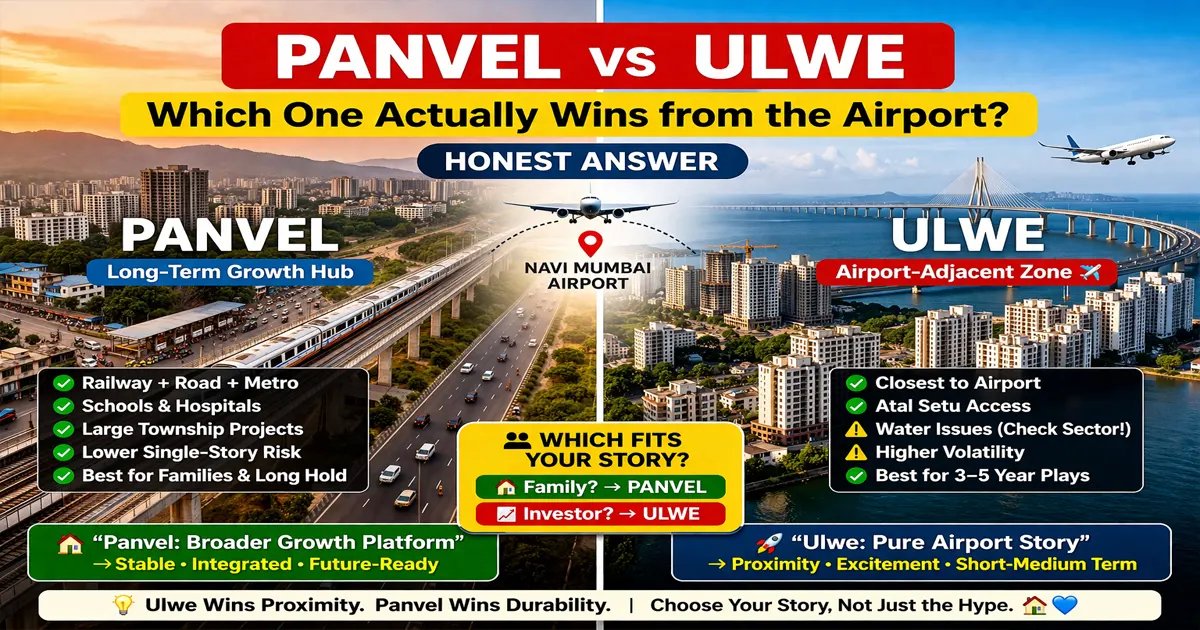 Panvel vs Ulwe: Which Benefits More from Airport Growth?